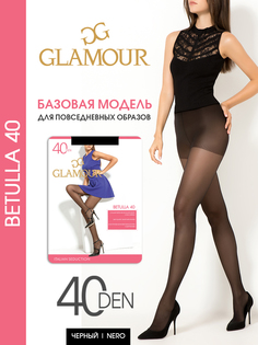 Колготки женские Glamour Betulla 40 черные 3 (M)