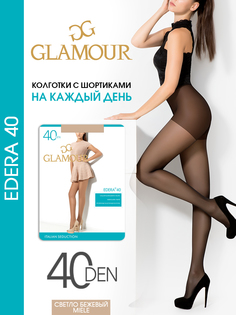 Колготки женские Glamour Edera 40 бежевые 2 (S)