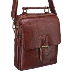 Сумка планшет мужская Dr.Koffer ZD2061-21, коричневый