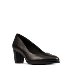 Туфли женские Clarks Kaylin60court2 26154704 черные 37 EU