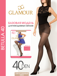 Колготки женские Glamour Betulla 40 бежевые 4