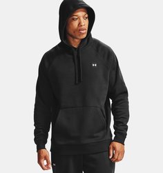 Худи мужское Under Armour Rival Fleece Hoodie черный L