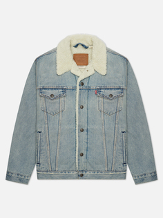 Джинсовая куртка мужская Levis 16365 голубая S Levis®