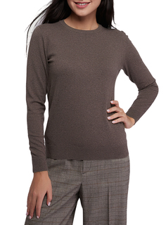 Джемпер женский oodji 63812567-1B коричневый 2XL