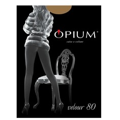 Колготки женские Opium коричневые 5