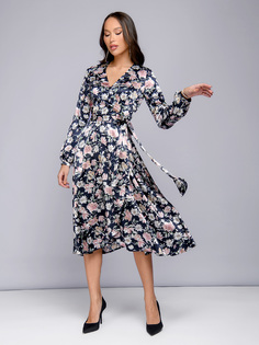 Платье женское 1001dress 0101481 синее 40 RU