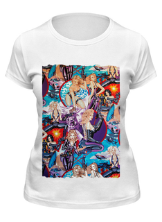 Футболка женская Printio New gunner girls белая 2XL