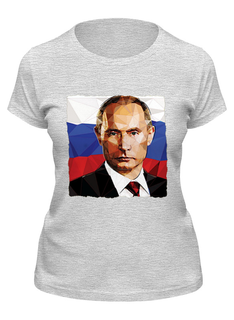 Футболка мужская Printio Putin серая 2XL