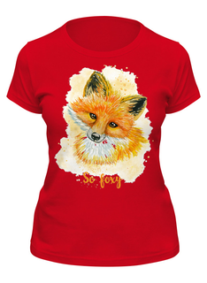 Футболка мужская Printio Лисичка красная 2XL