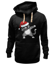 Свитшот унисекс Printio Dabbing cat синий 2XL