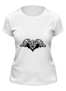 Футболка мужская Printio Лев белая 2XL