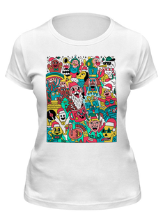 Футболка мужская Printio Merry christmas белая 2XL