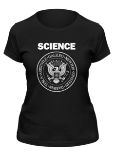Футболка женская Printio Наука серая 2XL
