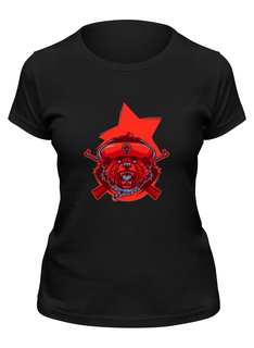 Футболка женская Printio Россия серая 2XL