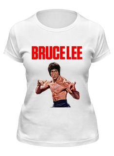 Футболка женская Printio Bruce lee белая L