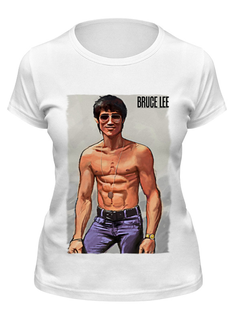 Футболка женская Printio Bruce lee белая L