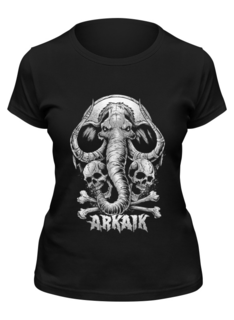 Футболка женская Printio Art horror черная L