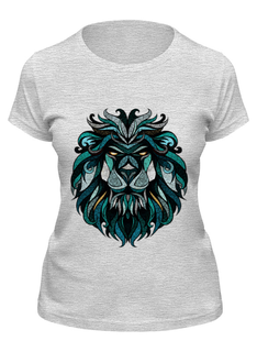 Футболка женская Printio Царь зверей серая L