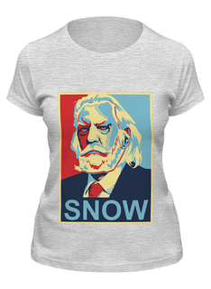 Футболка женская Printio Голодные игры (the hunger games) серая M