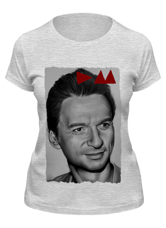 Футболка женская Printio Depeche mode серая M