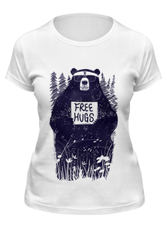 Футболка мужская Printio Бесплатные объятия белая M