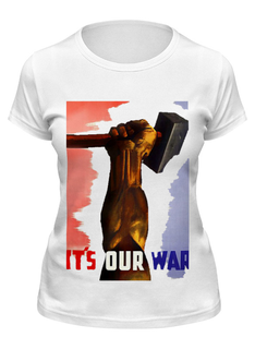 Футболка женская Printio Молот белая M