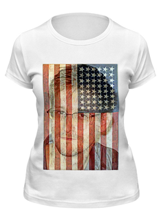 Футболка женская Printio Edward snowden белая M