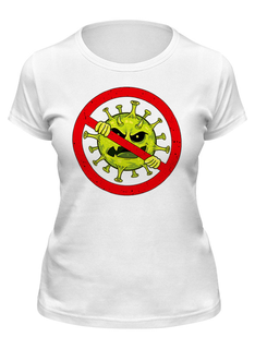 Футболка мужская Printio Stop coronavirus белая M