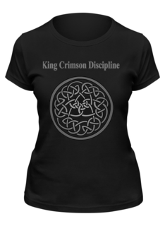 Футболка женская Printio King crimson черная S