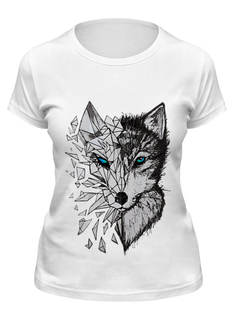 Футболка мужская Printio Хаски белая S