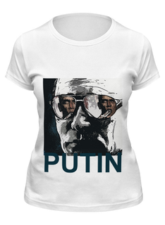 Футболка женская Printio Путин белая XL