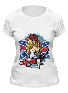 Футболка женская Printio Southern life белая XL