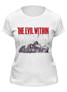 Футболка женская Printio The evil within белая XL