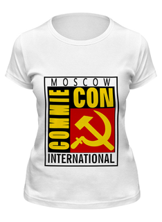 Футболка мужская Printio Moscow commie con белая XL