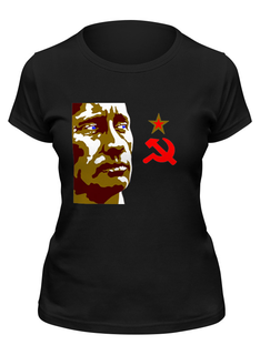 Футболка женская Printio Putin черная XL