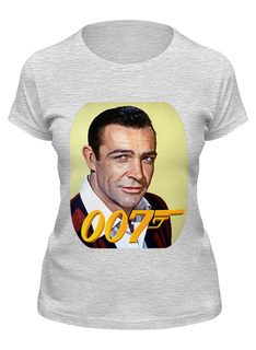 Футболка женская Printio James bond серая M