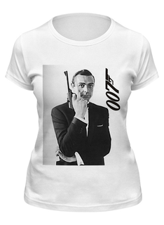Футболка женская Printio James bond белая M