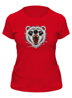 Футболка женская Printio ?panda? красная XL