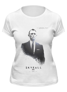 Футболка женская Printio Skyfall белая L