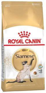 Сухой корм для кошек ROYAL CANIN SIAMESE ADULT для сиамских, 6шт по 2кг