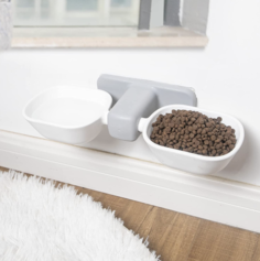 Двойная миска для кошек, для собак SMART ANIMAL Эйр