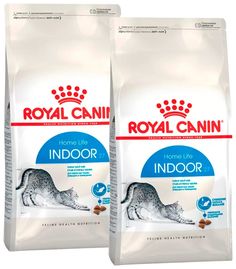 Сухой корм для кошек ROYAL CANIN INDOOR 27 для живущих дома, 2шт по 4кг