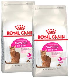 Сухой корм для кошек ROYAL CANIN SAVOR EXIGENT для привередливых, 2шт по 2кг