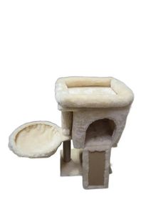Домик для кошки с когтеточкой Pet БМФ Комфорт 2015, с гамаком и лежаком, 40 х 31 х 70 см