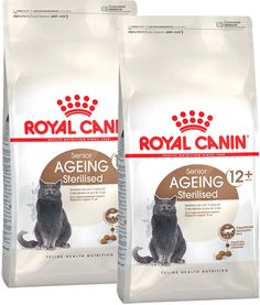 Сухой корм для кошек Royal Canin Ageing Sterilised, для пожилых, 2 шт по 4 кг