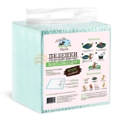 Пеленки впитывающие VitaVet Pure Soft 60x90 см, 30 шт