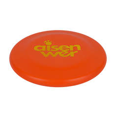 Игрушка для собак STEFAN Диск Фрисби, оранжевый, резина, диаметр 18 см