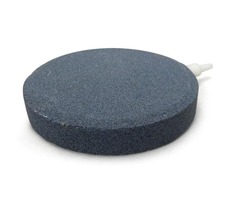 Распылитель для аквариума Hailea Air Stone Round, диск, серый, керамика, 100x18 мм