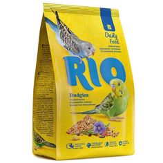 Корм для волнистых попугайчиков RIO, 2 шт по 1кг