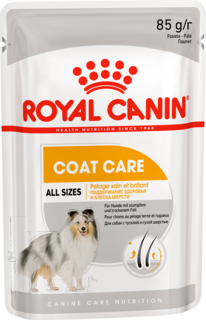 Влажный корм для собак Royal Canin Coat Care, с тусклой и сухой шерстью 12шт по 85 г